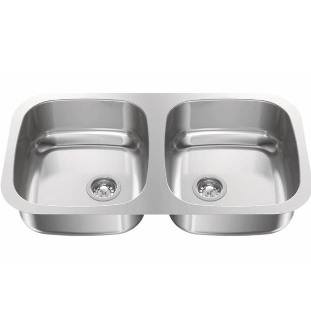 Cuba Cozinha Embutir dupla N5 710x360mm Prof. 140mm - Polida