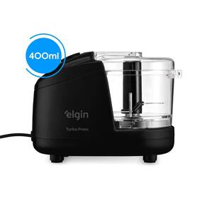 Mini Processador Turbo Express Preto 5 Em 1 150W 127V Elgin