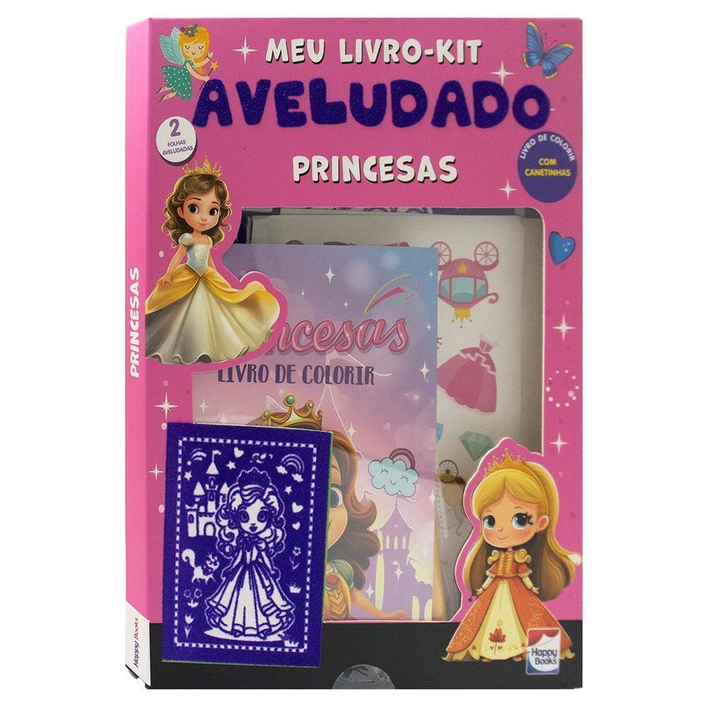 Meu Livro-Kit Aveludado - Princesas
