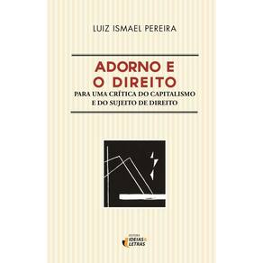 Adorno e o Direito - 01Ed/18