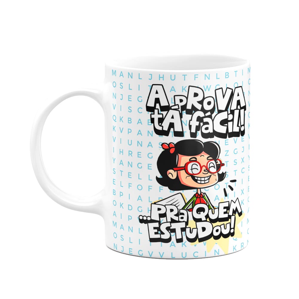 Caneca Professores - A prova tá fácil - Bg-Lyrics