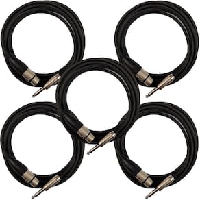 5 Cabos Santo Angelo Balanceado Xlr F P10 Mono Sa2X 10 Mts