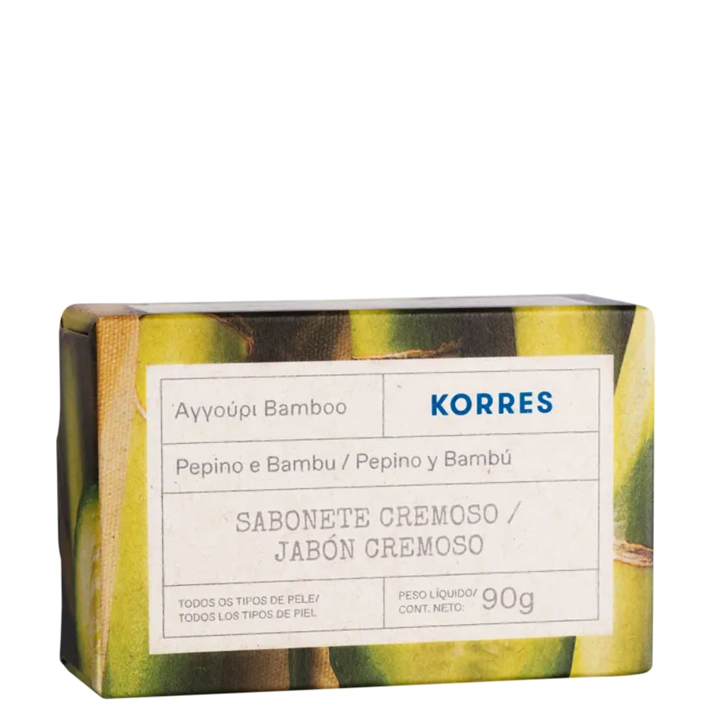 Korres Pepino e Bambu - Sabonete em Barra 90g