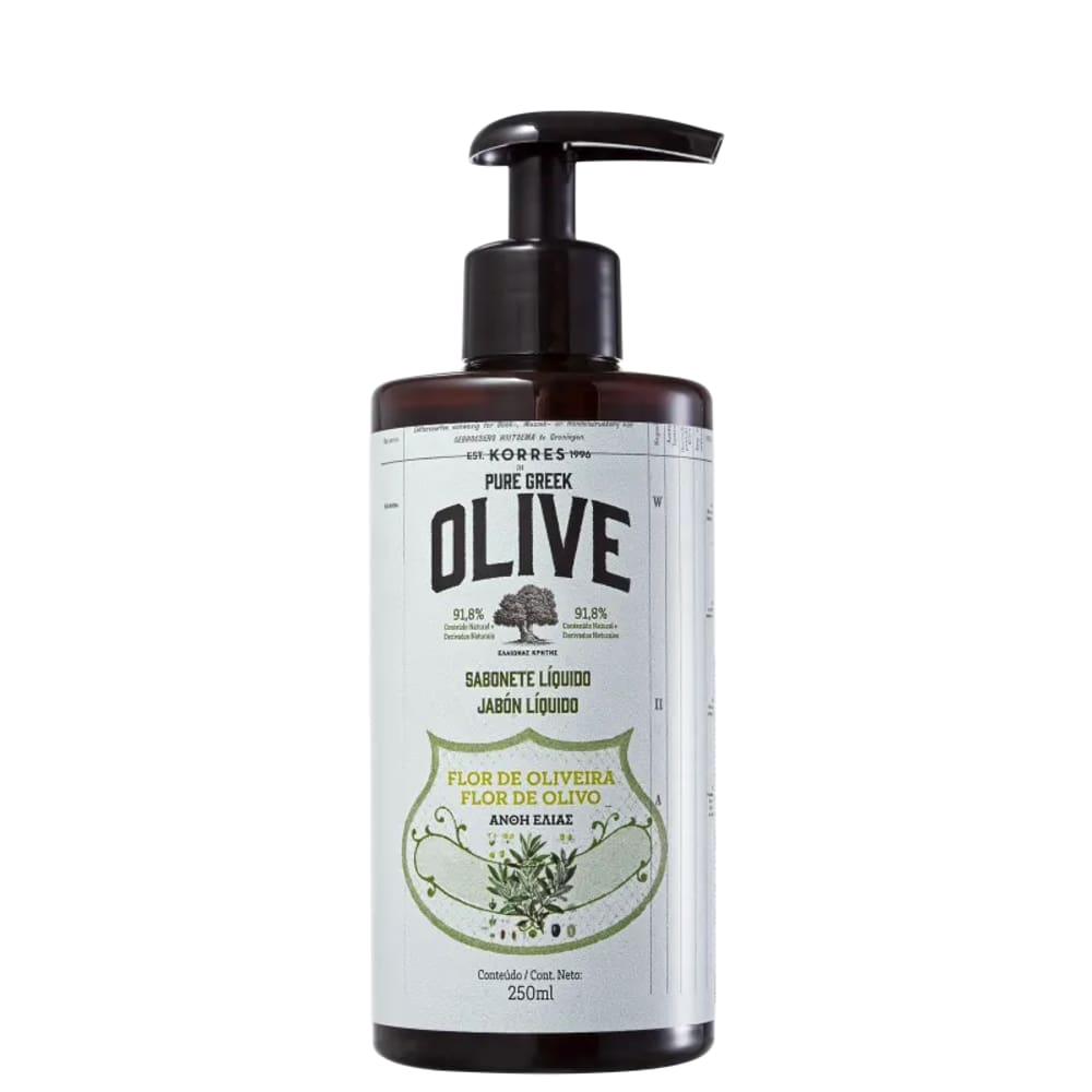 Korres Pure Olive Flor de Oliveira - Sabonete Líquido 250ml