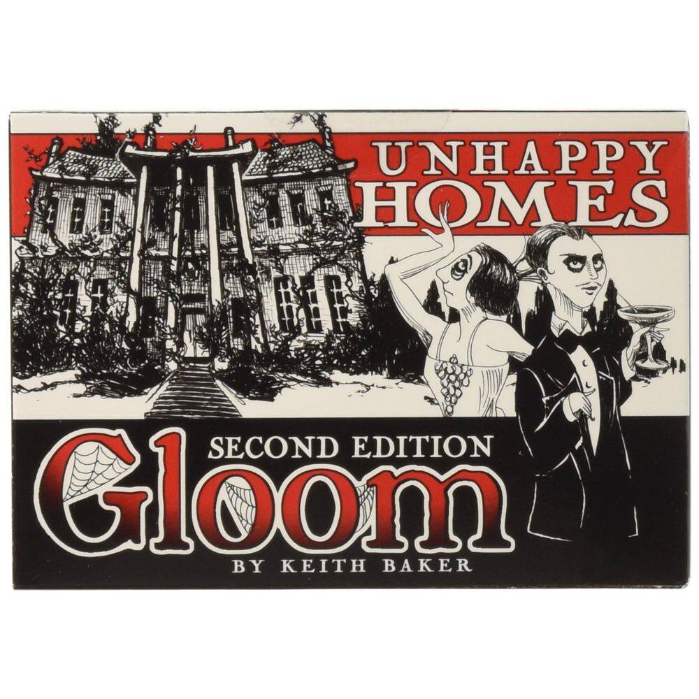 Expansão da 2ª edição do jogo de tabuleiro Atlas Gloom Unhappy Homes