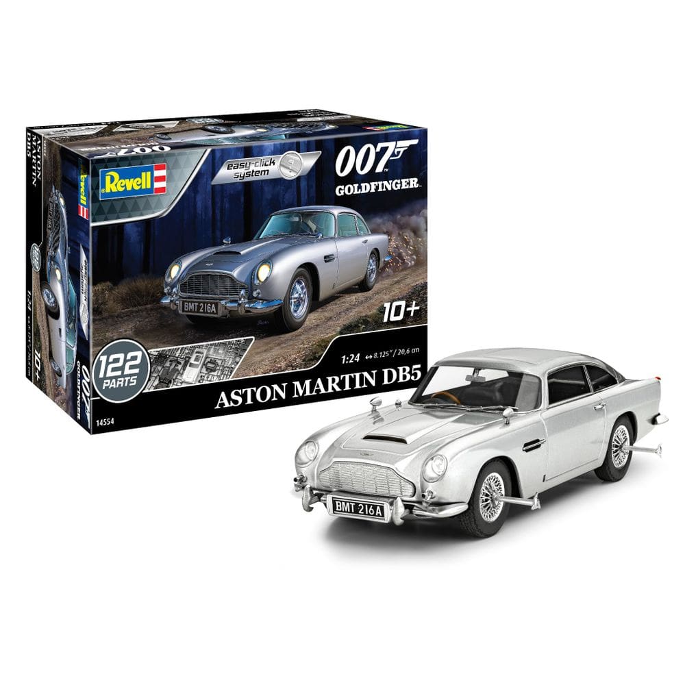 Kit de construção de modelo de carro Revell Aston Martin DB5 007 1:24