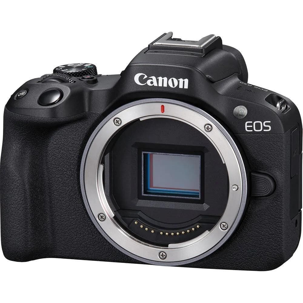 Câmera Digital Canon Eos R50 Mirrorless Vlogging 4K Corpo