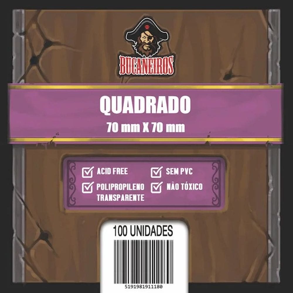 Sleeve Quadrado 70mm x 70mm