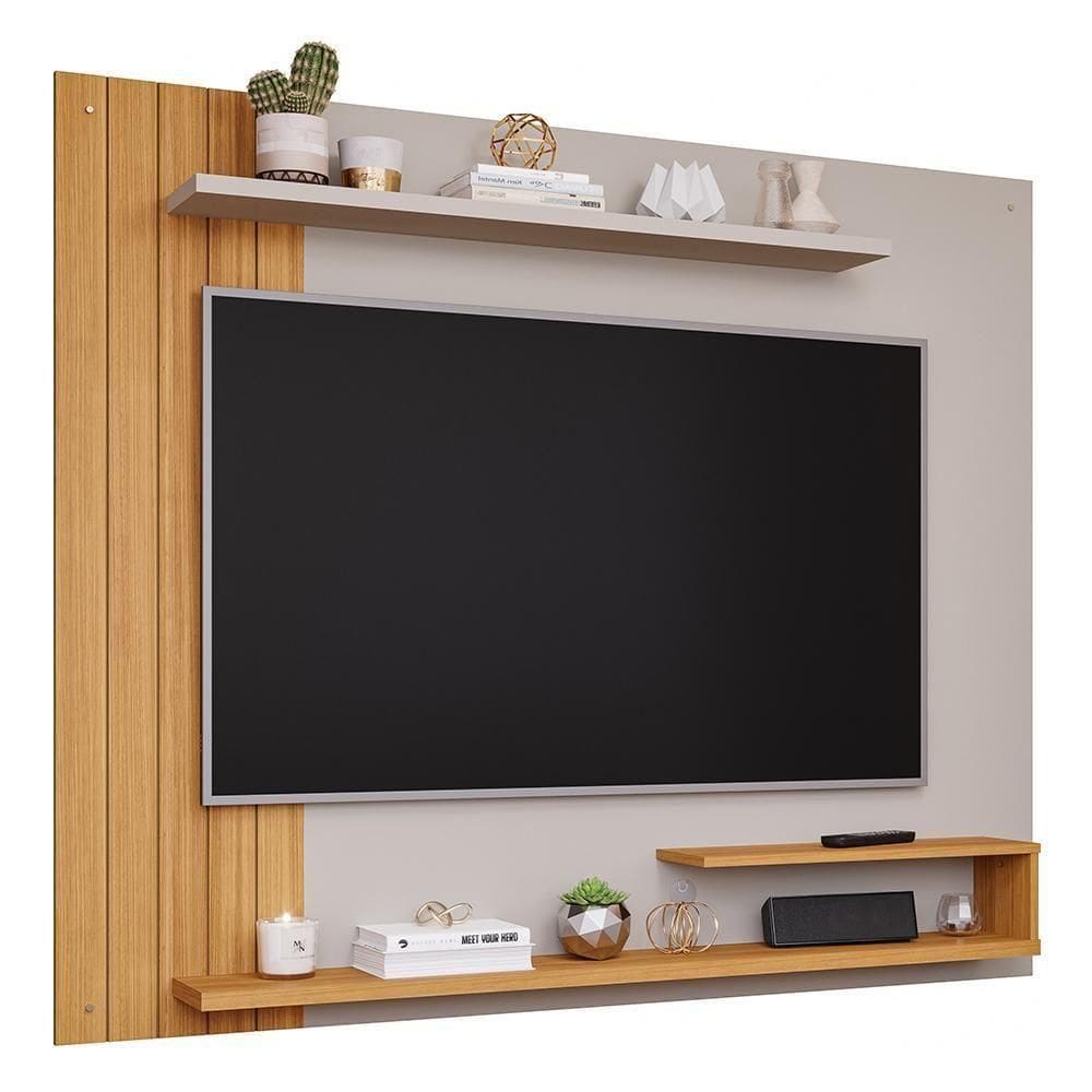 Painel Suspenso Floripa Off White-nature Para Até 65? - Permóbili Off White-nature