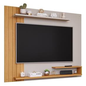 Painel Suspenso Floripa Off White-nature Para Até 65? - Permóbili Off White-nature