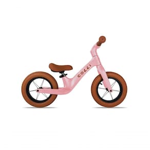Bicicleta Infantil Colli Aro 12 Balance Quadro Em Nylon Rodas Em Aluminio Rosa