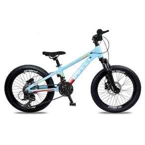 Bicicleta Aro 20 Colli Dublin Shimano 8v Azul Claro