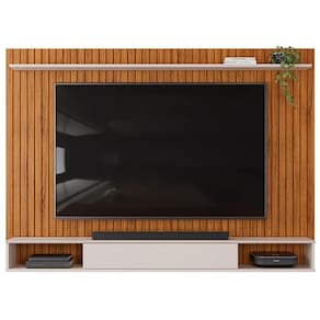 Painel Suspenso 70 Pol 193 Cm Rio Freijo Off White Dj Moveis Freijo Off White