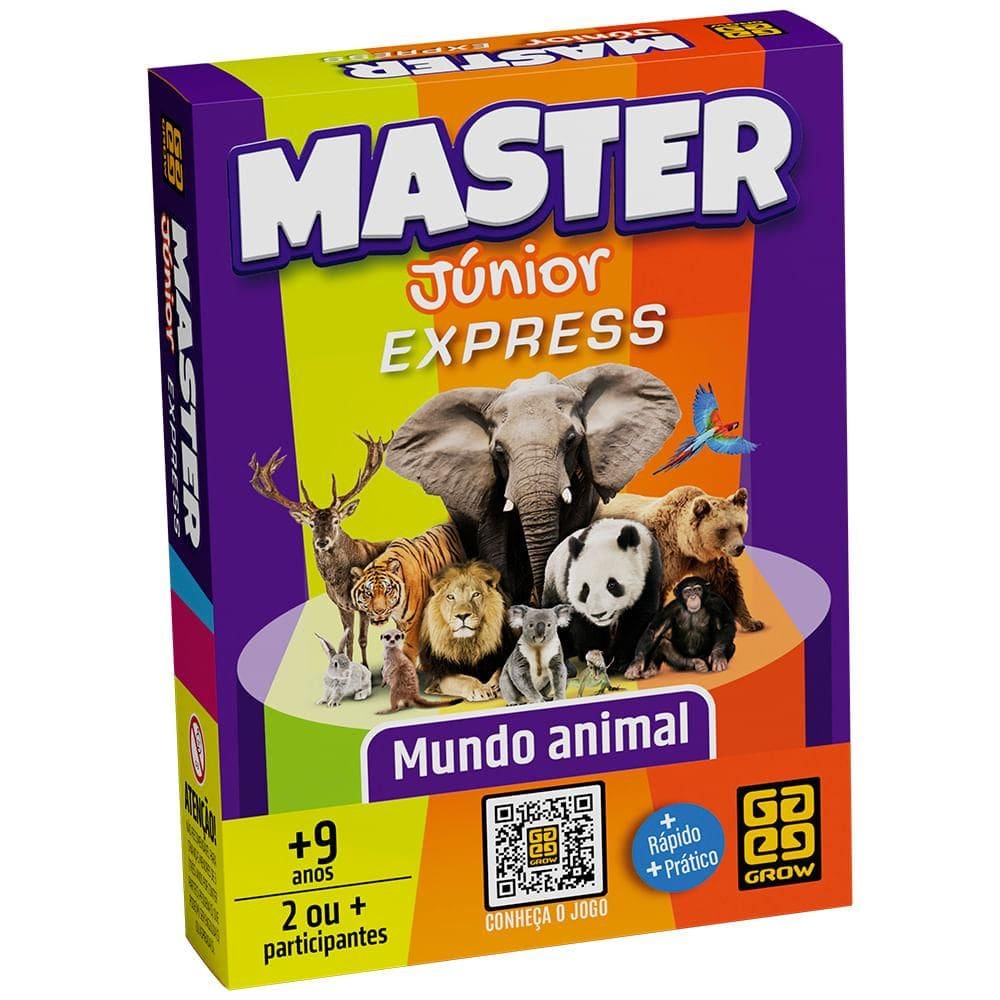 Jogo Master Júnior Express - Mundo Animal