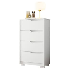 Cômoda Sole 4 Gavetas Branco Fosco - Móveis Albatroz Branco Fosco