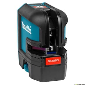 Nivel A Laser Vermelho De Linhas Cruzadas 12V Makita Sk105Dz