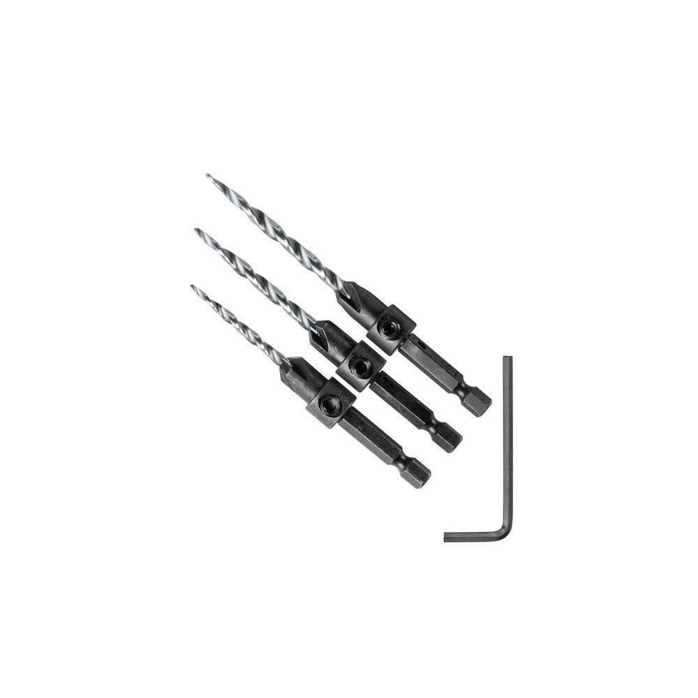 Conjunto De Brocas Escareadoras Makita Hss 3 Peças - A-99661