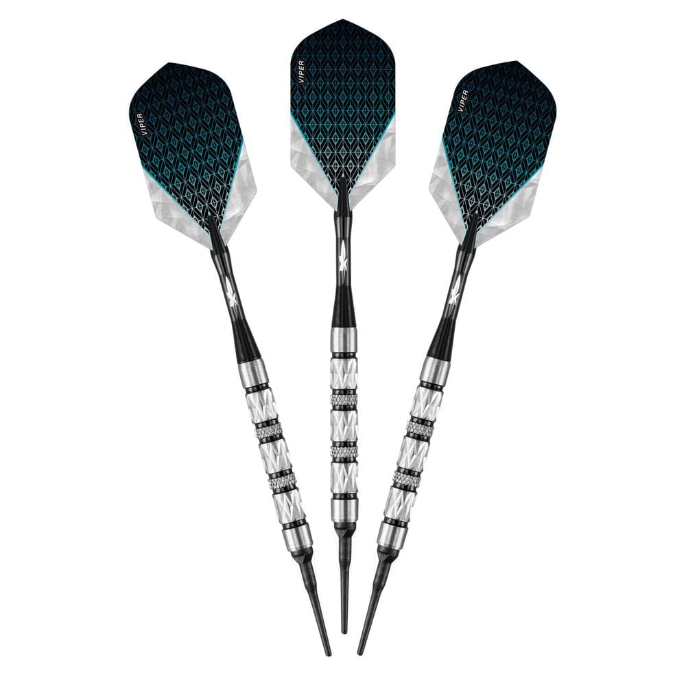 Dardos de ponta macia Viper Diamond 90% tungstênio 16 g com estojo