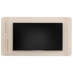Painel Suspenso 75 Pol 241 Cm Mdf Ariana Off White Dj Moveis Off White