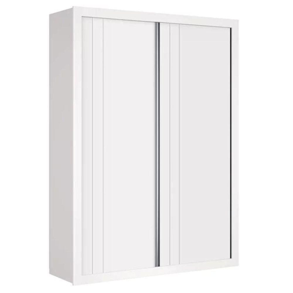 Guarda Roupa Infantil Prince 2 Portas De Correr Branco Fosco - Reller Móveis Branco Fosco