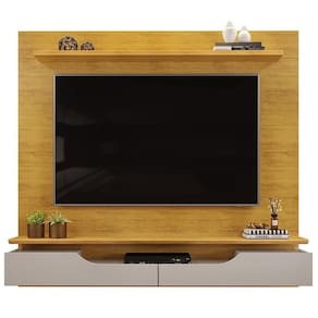 Painel Para 60 Pol 2 Portas 160 Cm Levi Cedro Bali Dj Moveis Cedro Bali