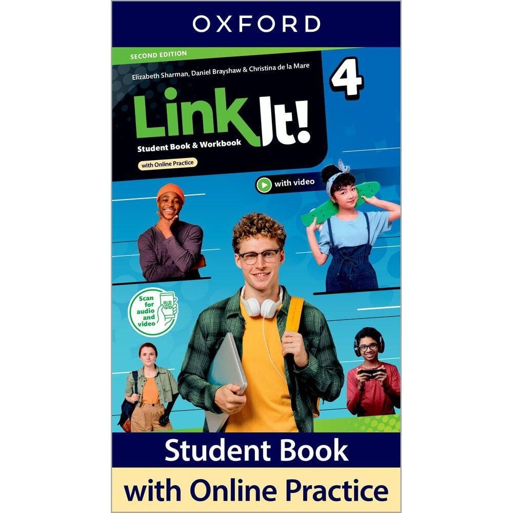 Link It 4 - Student`s Book With Workbook And Online Practice - Second Edition