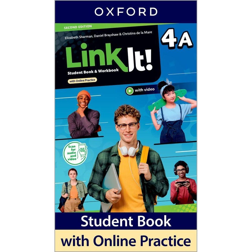 Link It 4A - Student`s Book With Workbook And Online Practice - Second Edition