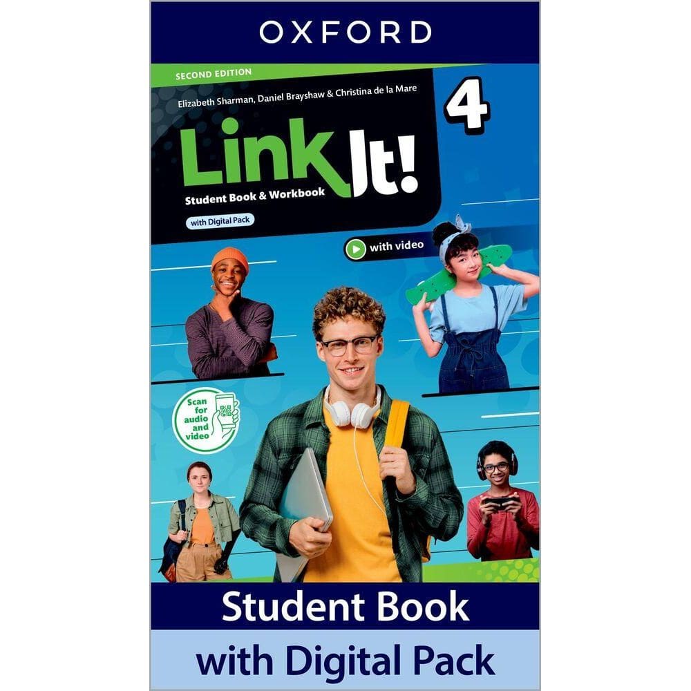 Link It 4 - Student`s Book With Workbook And Digital Pack - Second Edition