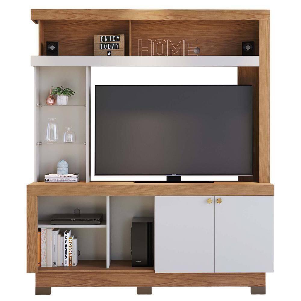 Estante Home Theater Valença Freijó-off White Para Até 50? - Colibri Freijó-off White