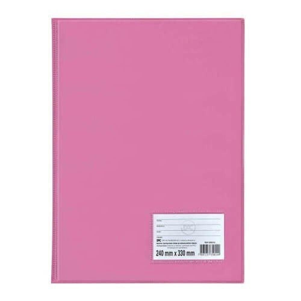 Pasta Catálogo A4 Com 50 Folhas Dac Rosa Claro