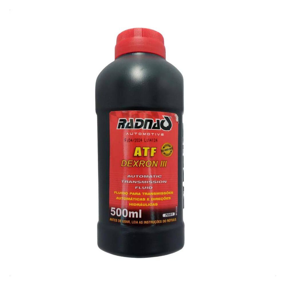 Óleo Atf Hidráulico Radnaq  Dexron III  Sufixo A 500Ml