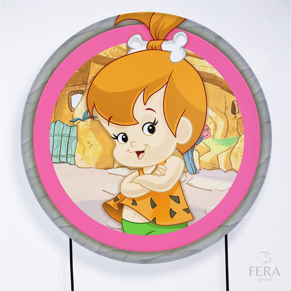 Painel Decorativo para Festa 1,80x1,80 metros Vesti Fácil com Elástico Pedrita - Fera Print