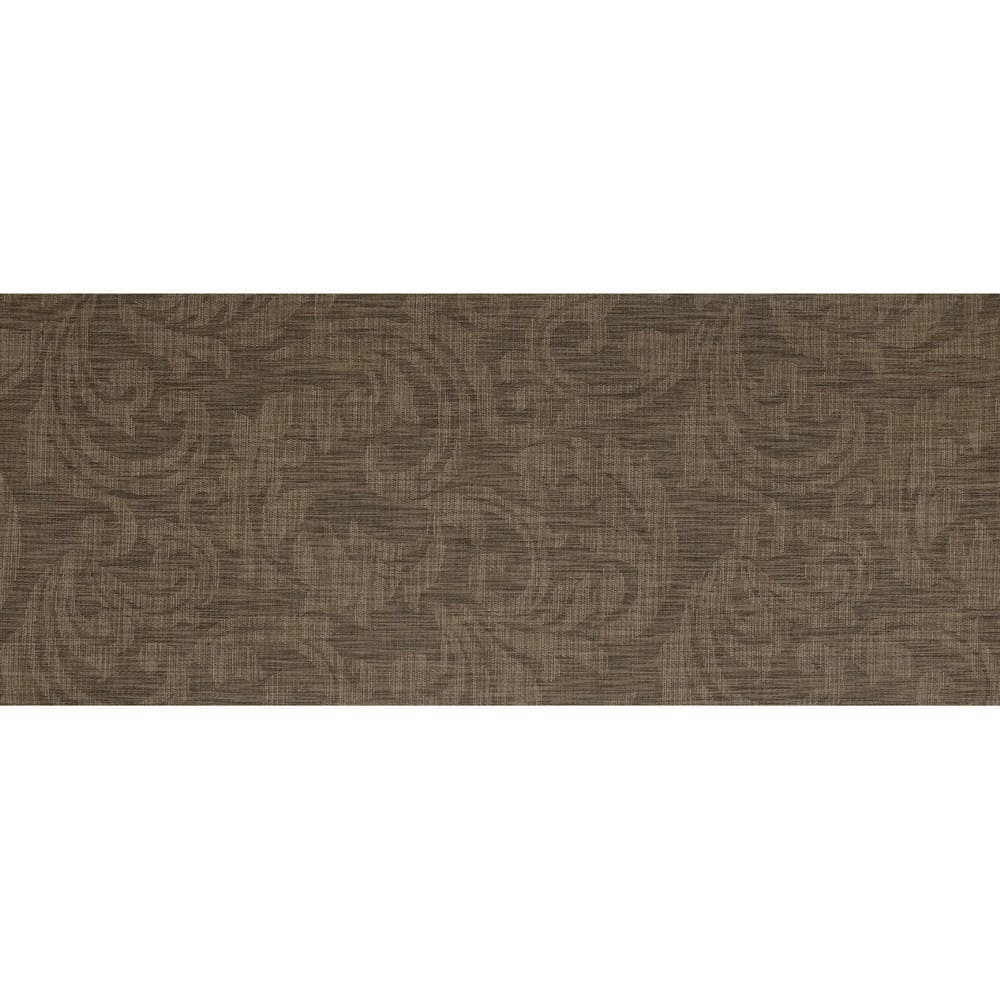 Passadeira Antiderrapante Mix 55cm x 150cm Arabesco Bege Kapazi