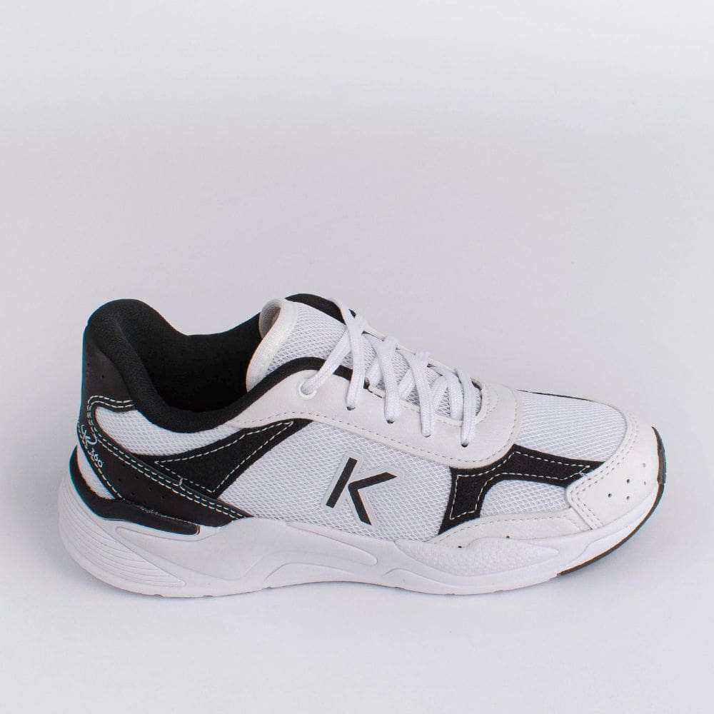 TENIS K360 RETRO BRANCO/PRETO Kidy