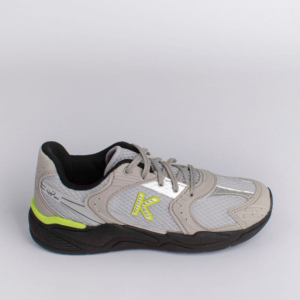 TENIS K360 RETRO CINZA/PRETO Kidy