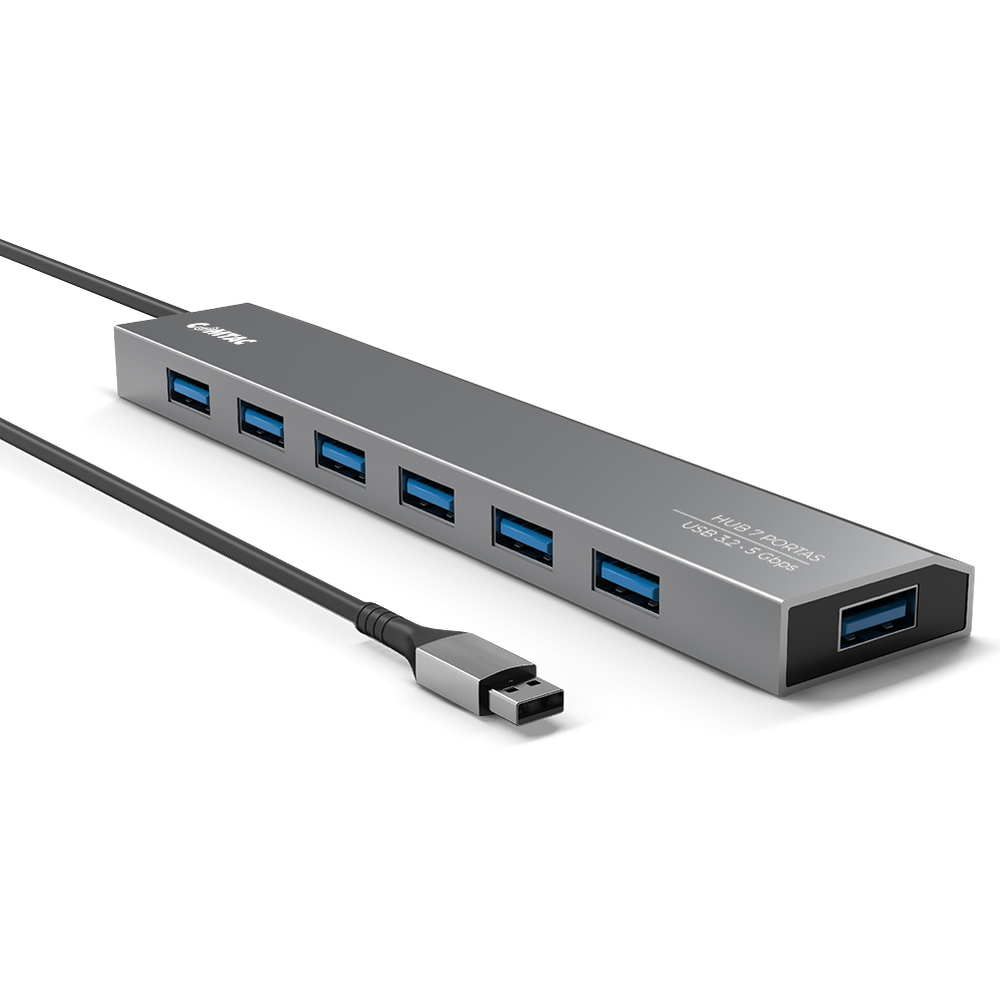 Hub 4 Portas USB 3.2 Gen 1 5Gbps Comtac 9452