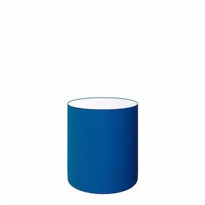 Cúpula em Tecido Cilindrica Abajur Luminária Cp-2009 13x15cm Azul Marinho