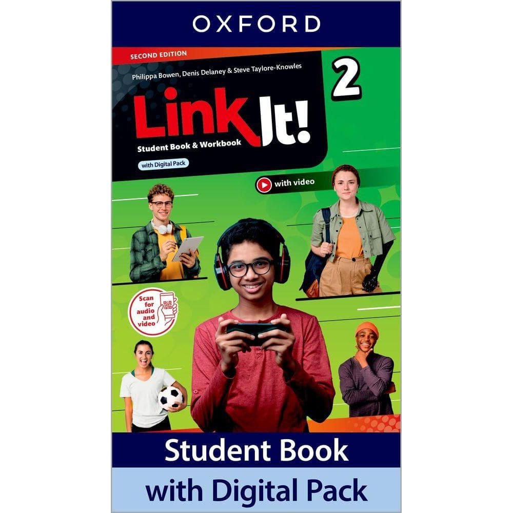 Link It 2 - Student`s Book With Workbook And Digital Pack - Second Edition