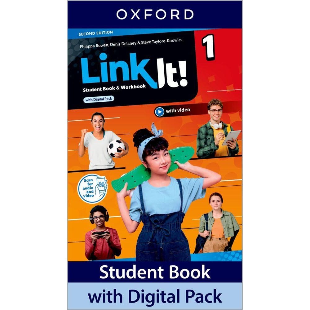 Link It 1 - Student`s Book With Workbook And Digital Pack - Second Edition