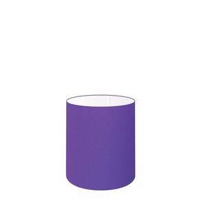 Cúpula em Tecido Cilindrica Abajur Luminária Cp-2009 13x15cm Roxo