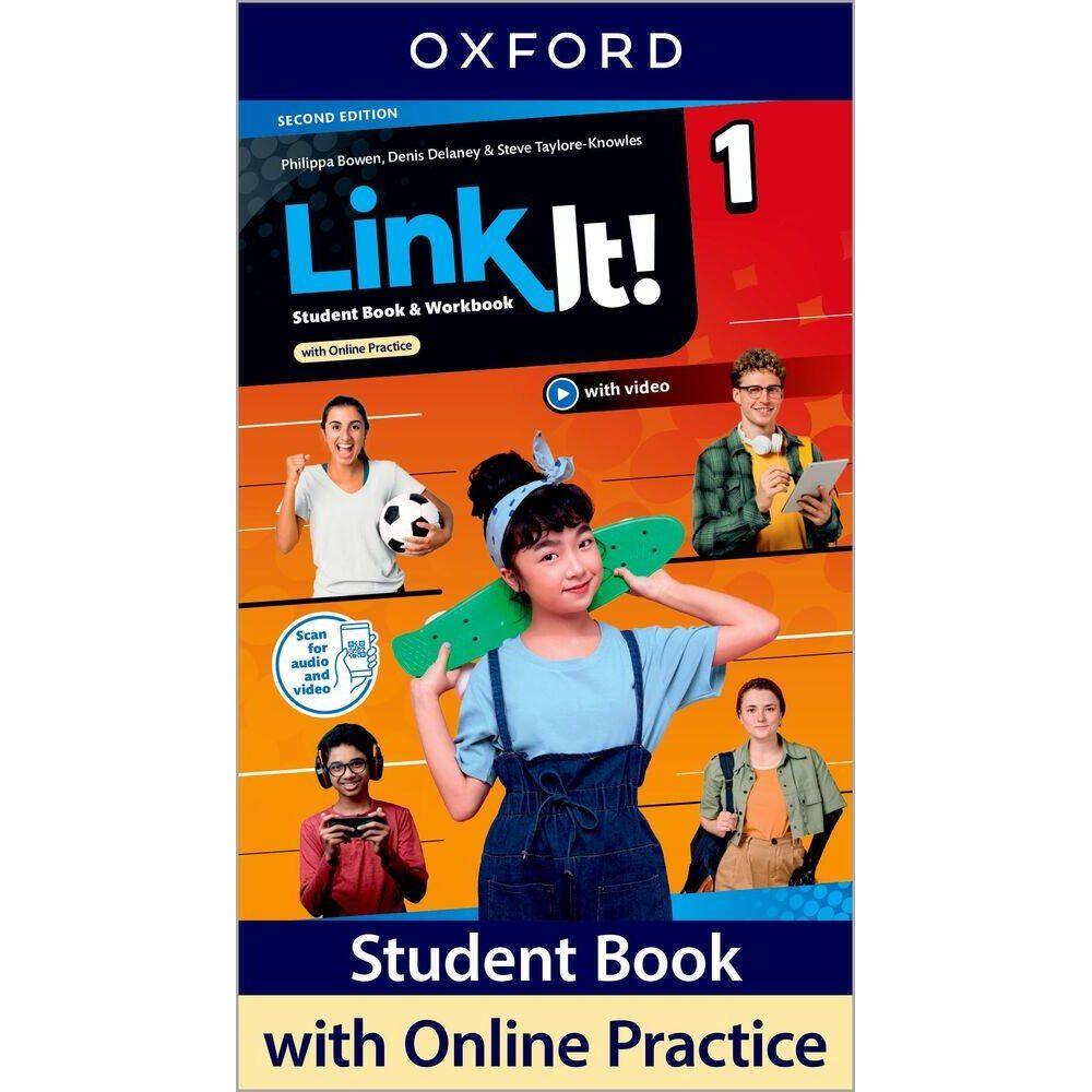 Link It 1 - Student`s Book With Workbook And Online Practice - Second Edition