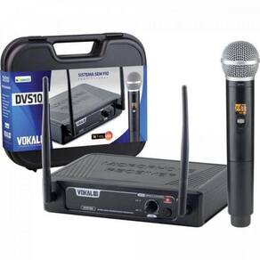 Microfone Sem Fio De Mao Dvs100sm Vokal