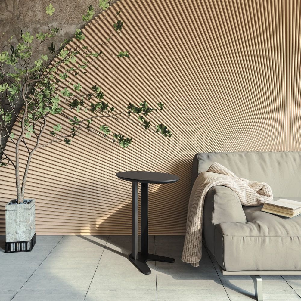 Mesa Auxiliar Oval 60cm - Dalla Costa