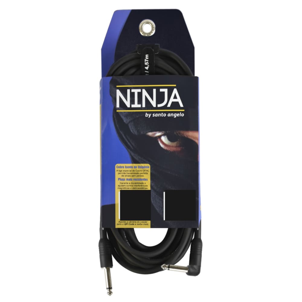 Cabo P10 X P10L Santo Angelo Ninja L 25ft - 7.62m