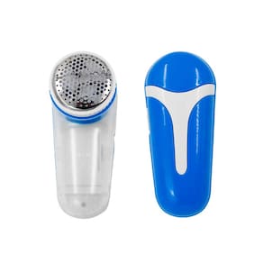 Papa Bolinha De Roupa Portatil Pratico Tira Pelos Fiapos Grande Cor:Azul