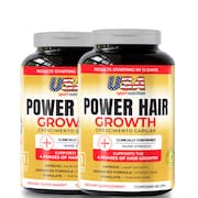 Crescimento Capilar ACELERADO - Power Hair Growth (120 Cap) - USA Sport Nutrition