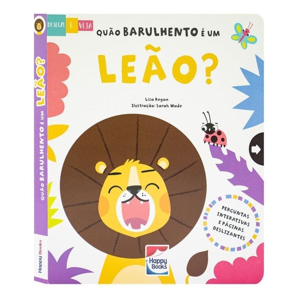 Deslize e Veja - Quão Barulhento é Um Leão?
