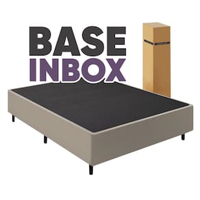 Cama Box Desmontavel Queen 158x198cm  - Orthocamas Cor:Suede Bege