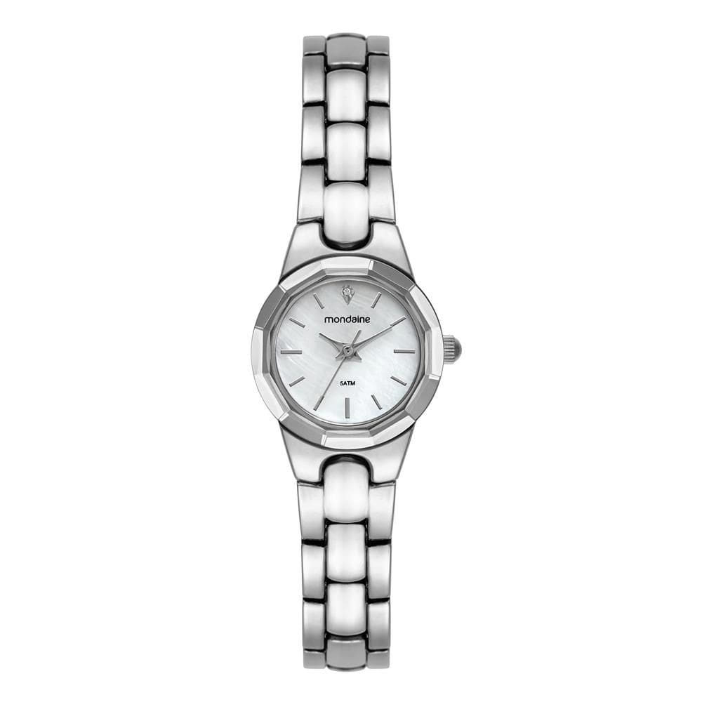 Relogio Mondaine Feminino Ref: 32917l0mvnm2 Bracelete Prateado