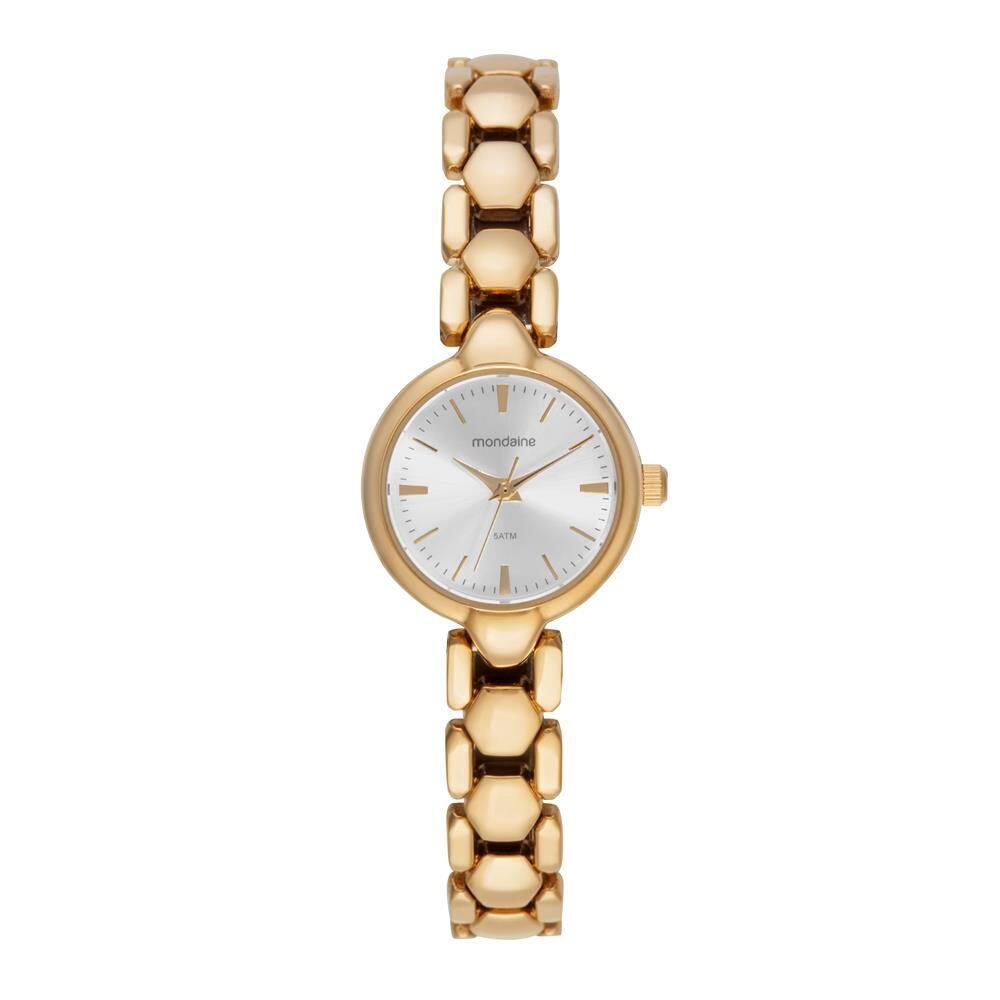 Relogio Mondaine Feminino Ref: 32916lpmvdm1 Bracelete Dourado